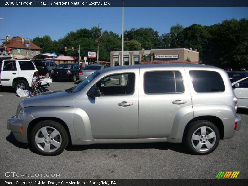 Silverstone Metallic / Ebony Black 2008 Chevrolet HHR LS