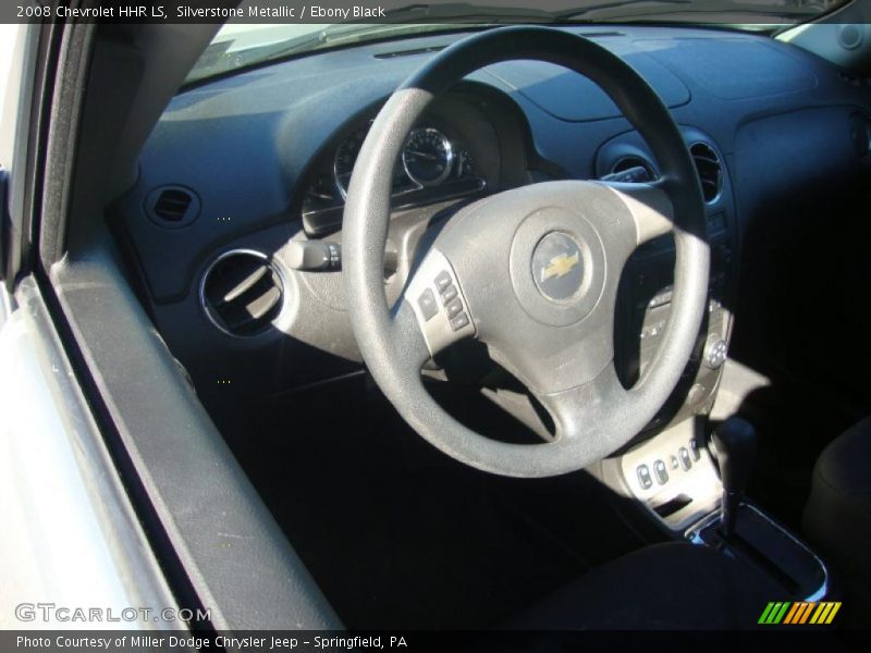 Silverstone Metallic / Ebony Black 2008 Chevrolet HHR LS