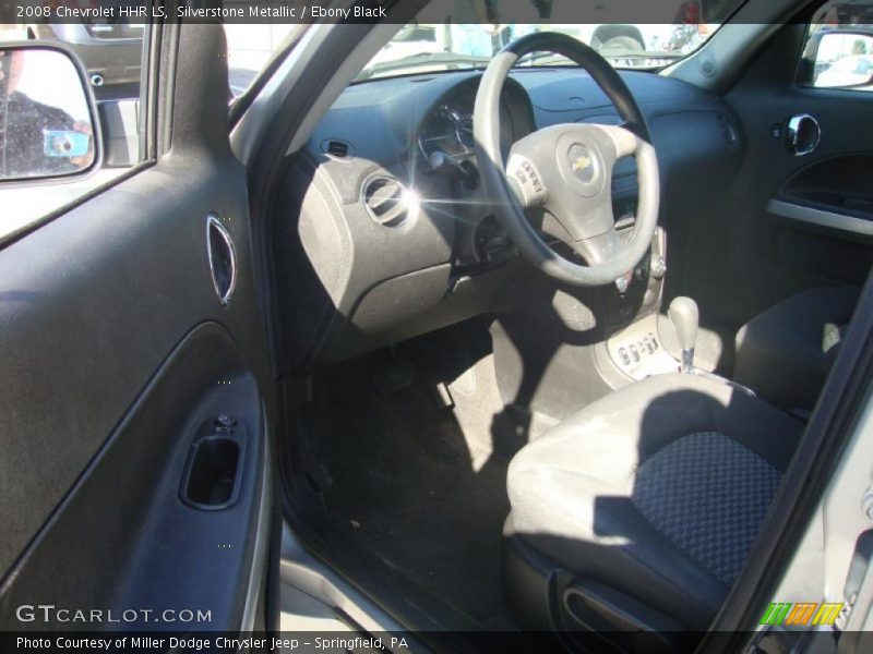 Silverstone Metallic / Ebony Black 2008 Chevrolet HHR LS