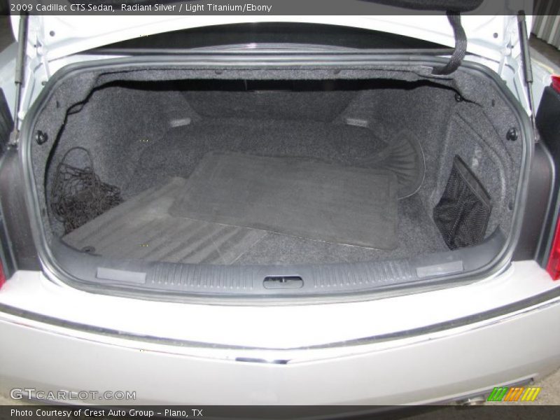 Radiant Silver / Light Titanium/Ebony 2009 Cadillac CTS Sedan