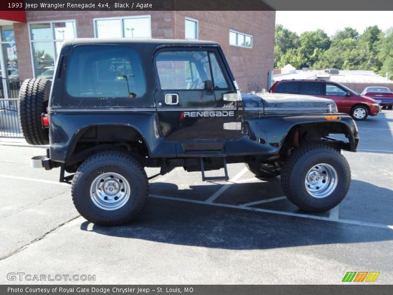 Black / Agate 1993 Jeep Wrangler Renegade 4x4