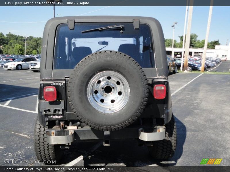 Black / Agate 1993 Jeep Wrangler Renegade 4x4