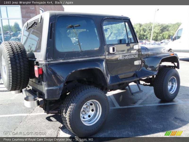 Black / Agate 1993 Jeep Wrangler Renegade 4x4