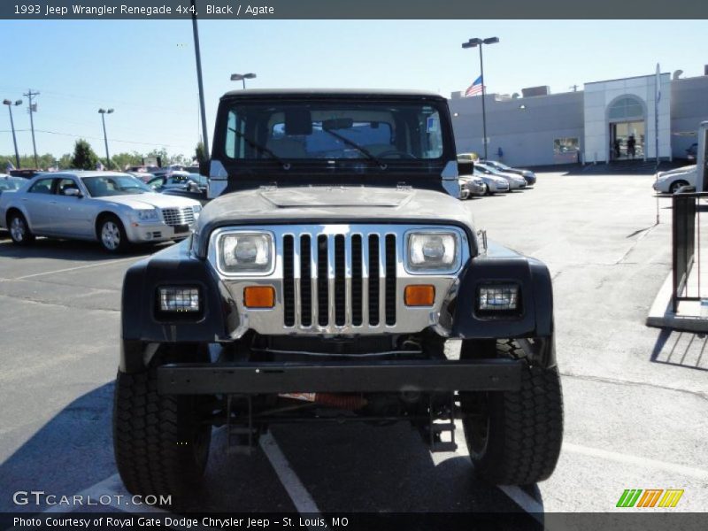 Black / Agate 1993 Jeep Wrangler Renegade 4x4