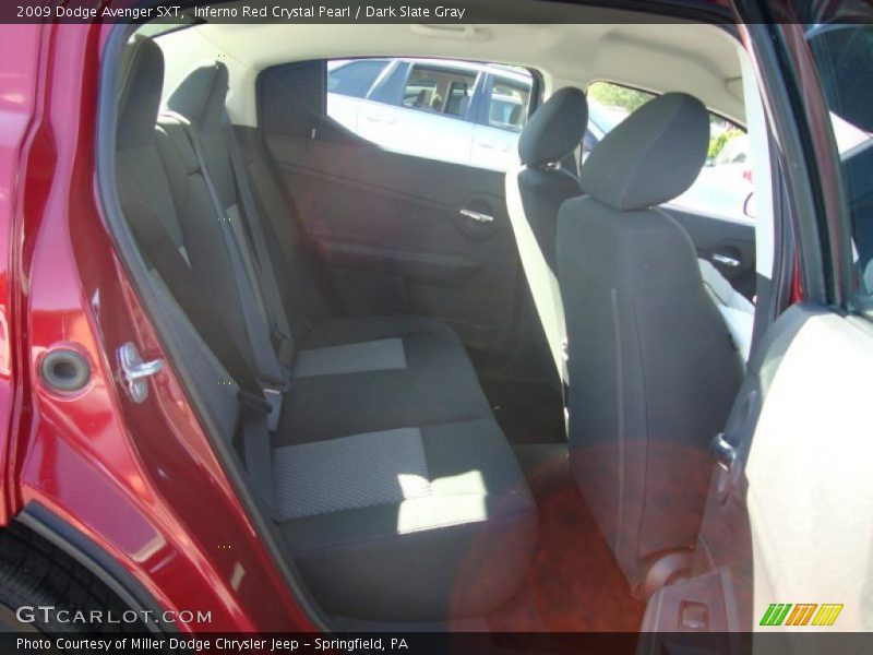 Inferno Red Crystal Pearl / Dark Slate Gray 2009 Dodge Avenger SXT