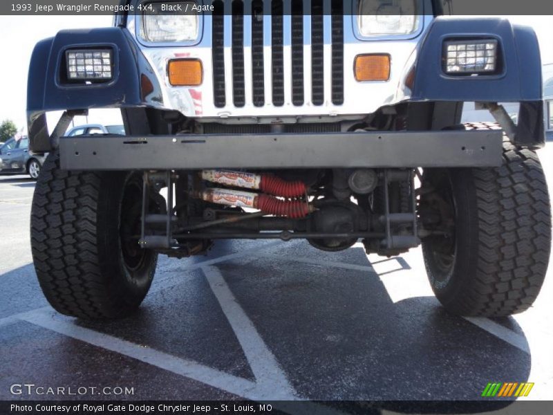 Black / Agate 1993 Jeep Wrangler Renegade 4x4