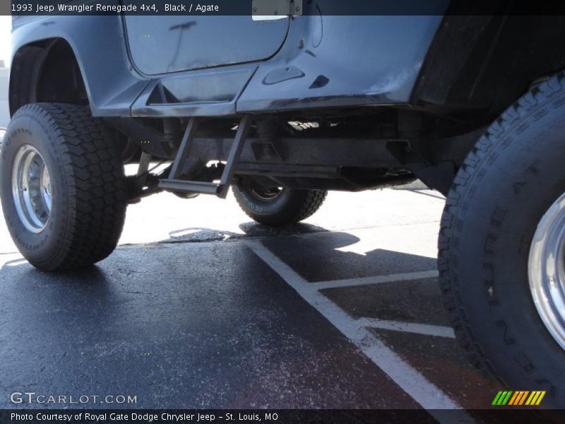 Black / Agate 1993 Jeep Wrangler Renegade 4x4