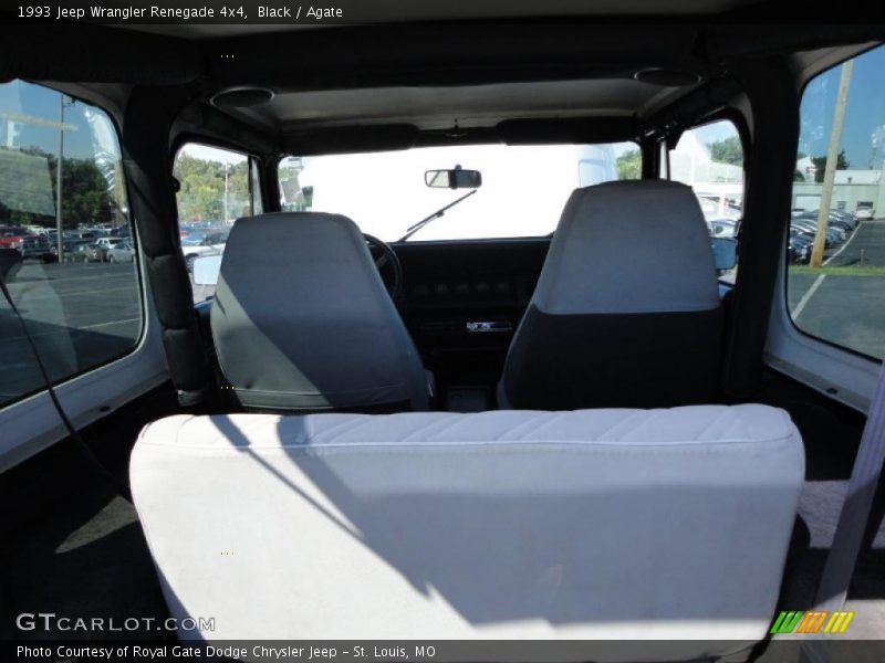 Black / Agate 1993 Jeep Wrangler Renegade 4x4