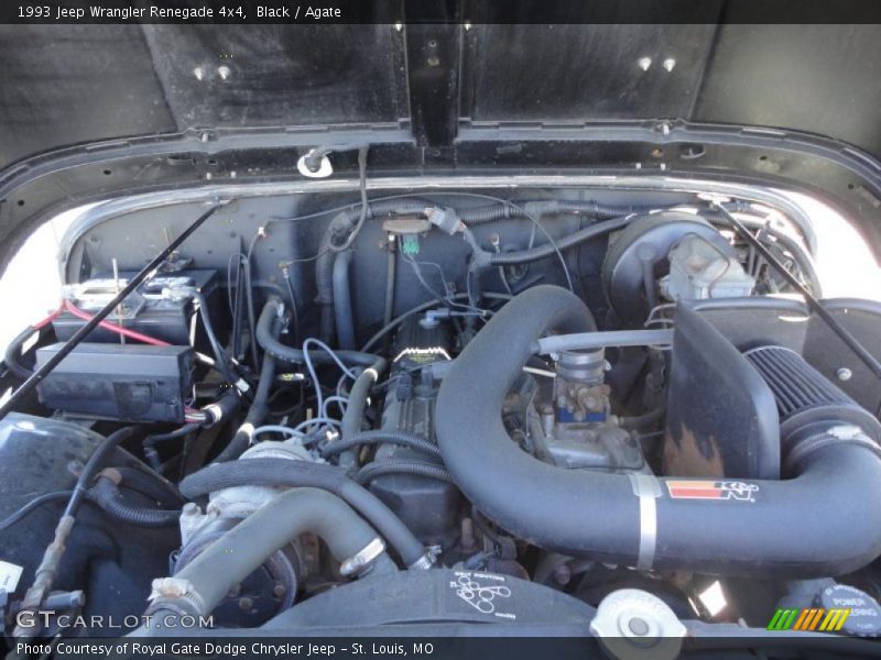 Black / Agate 1993 Jeep Wrangler Renegade 4x4