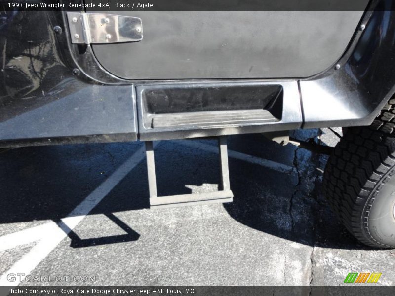 Black / Agate 1993 Jeep Wrangler Renegade 4x4