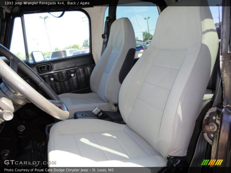 Black / Agate 1993 Jeep Wrangler Renegade 4x4