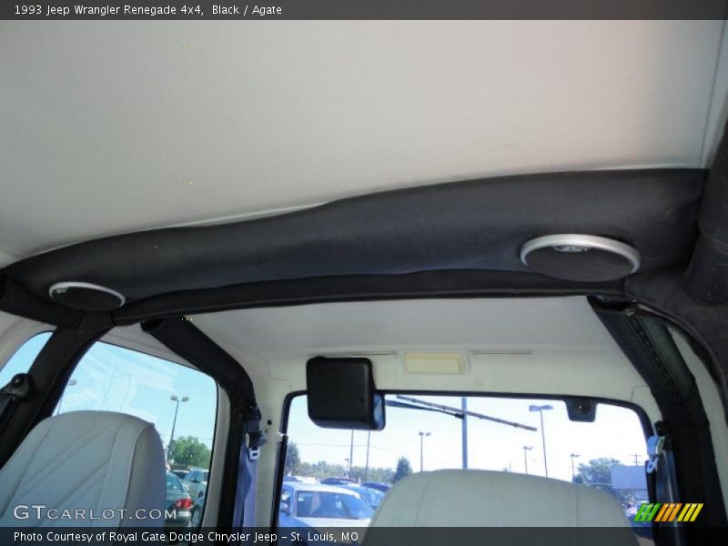 Black / Agate 1993 Jeep Wrangler Renegade 4x4