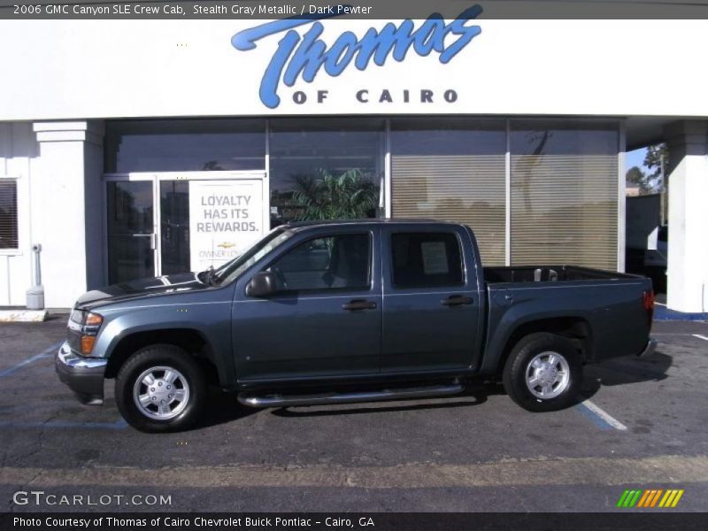 Stealth Gray Metallic / Dark Pewter 2006 GMC Canyon SLE Crew Cab
