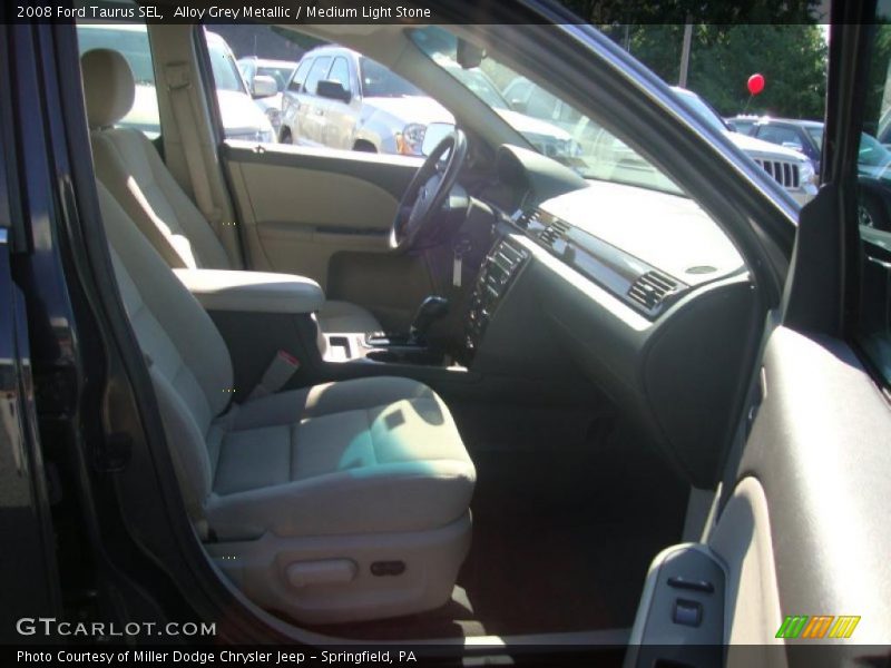 Alloy Grey Metallic / Medium Light Stone 2008 Ford Taurus SEL