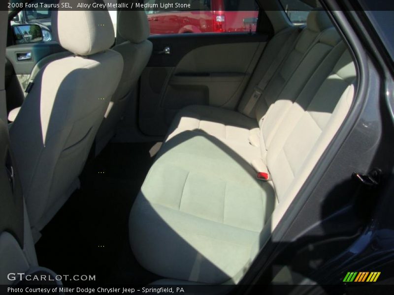 Alloy Grey Metallic / Medium Light Stone 2008 Ford Taurus SEL