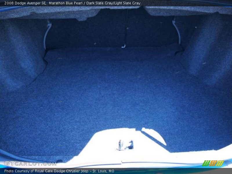 Marathon Blue Pearl / Dark Slate Gray/Light Slate Gray 2008 Dodge Avenger SE