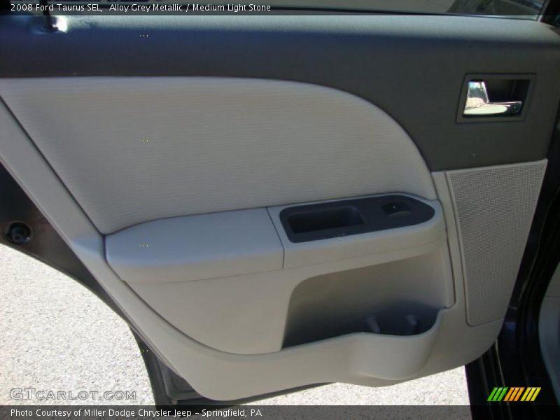 Alloy Grey Metallic / Medium Light Stone 2008 Ford Taurus SEL