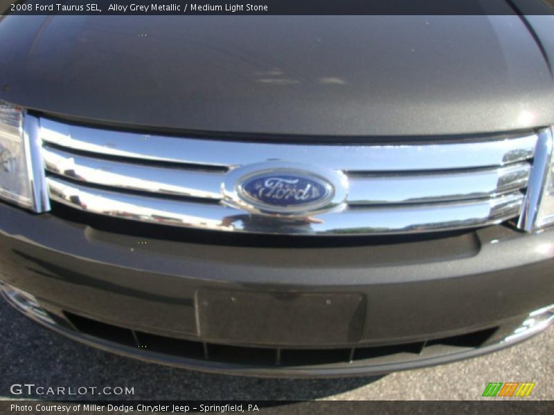Alloy Grey Metallic / Medium Light Stone 2008 Ford Taurus SEL