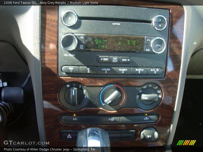 Alloy Grey Metallic / Medium Light Stone 2008 Ford Taurus SEL
