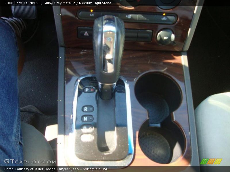 Alloy Grey Metallic / Medium Light Stone 2008 Ford Taurus SEL