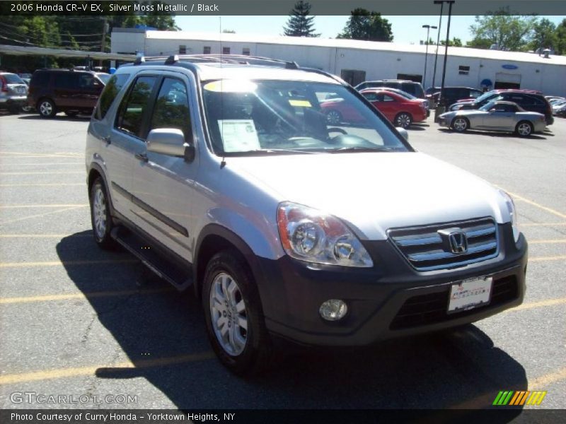 Silver Moss Metallic / Black 2006 Honda CR-V EX