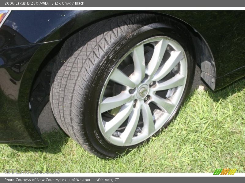 Black Onyx / Black 2006 Lexus IS 250 AWD