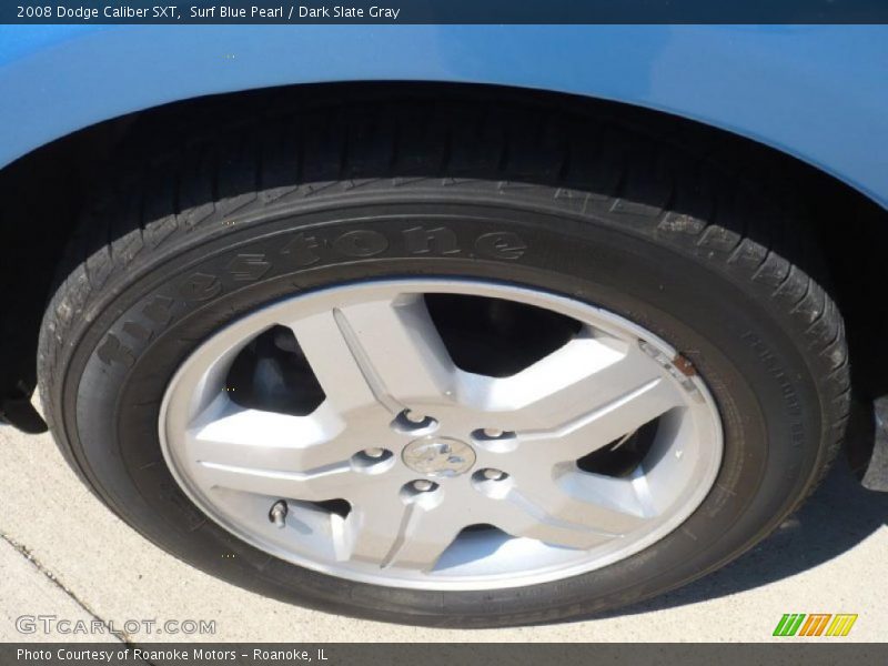 Surf Blue Pearl / Dark Slate Gray 2008 Dodge Caliber SXT