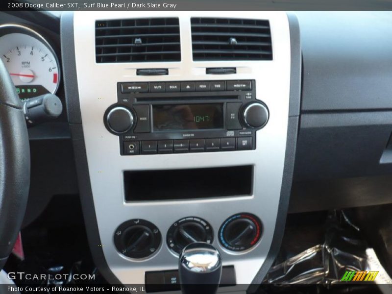 Surf Blue Pearl / Dark Slate Gray 2008 Dodge Caliber SXT