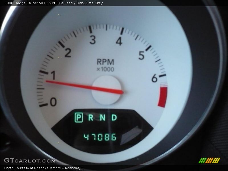 Surf Blue Pearl / Dark Slate Gray 2008 Dodge Caliber SXT