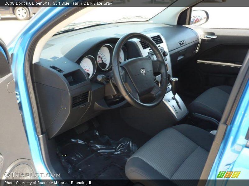 Surf Blue Pearl / Dark Slate Gray 2008 Dodge Caliber SXT