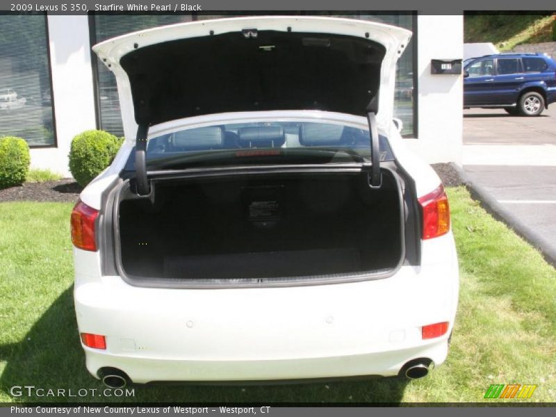Starfire White Pearl / Black 2009 Lexus IS 350