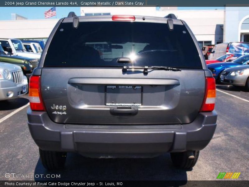 Graphite Metallic / Dark Slate Gray 2004 Jeep Grand Cherokee Laredo 4x4