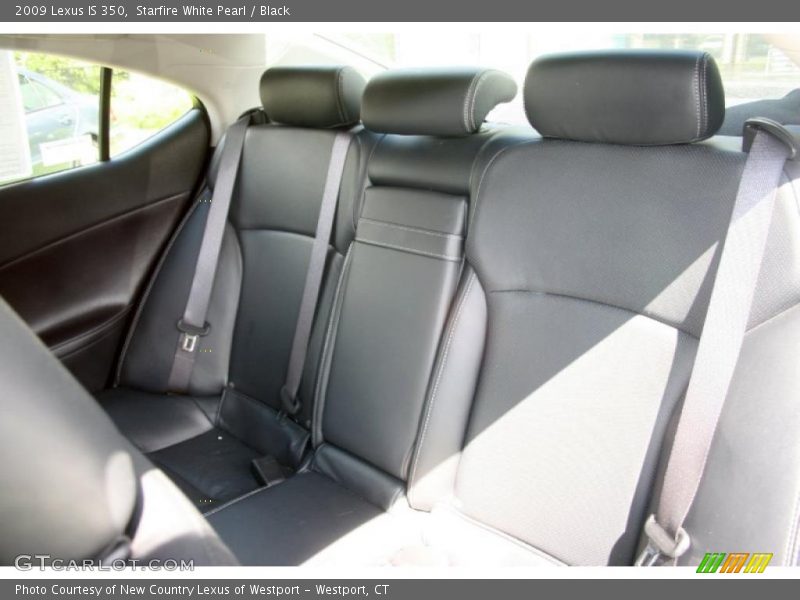 Starfire White Pearl / Black 2009 Lexus IS 350