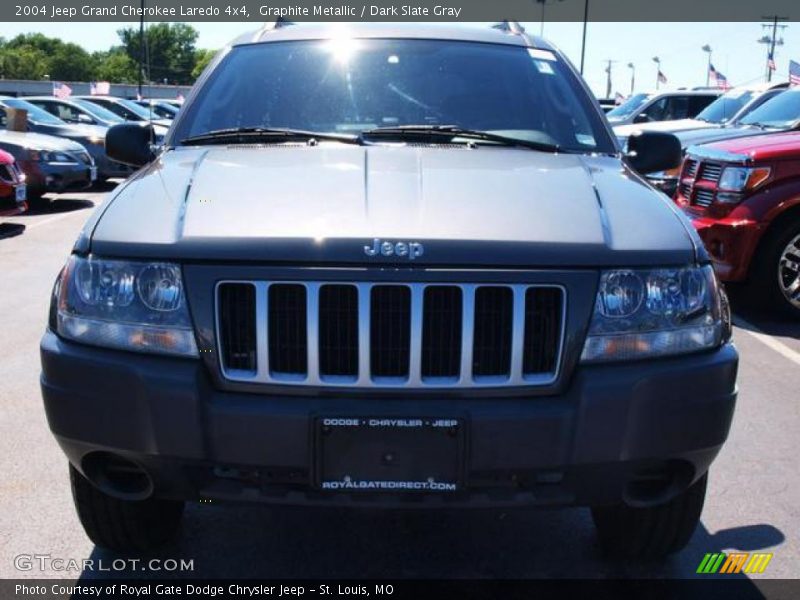 Graphite Metallic / Dark Slate Gray 2004 Jeep Grand Cherokee Laredo 4x4