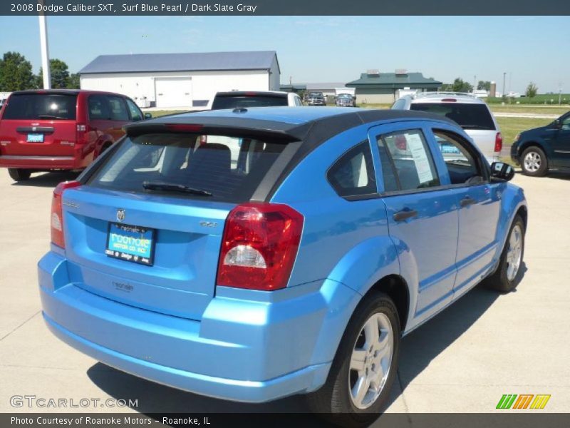 Surf Blue Pearl / Dark Slate Gray 2008 Dodge Caliber SXT