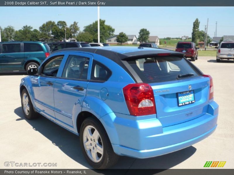 Surf Blue Pearl / Dark Slate Gray 2008 Dodge Caliber SXT