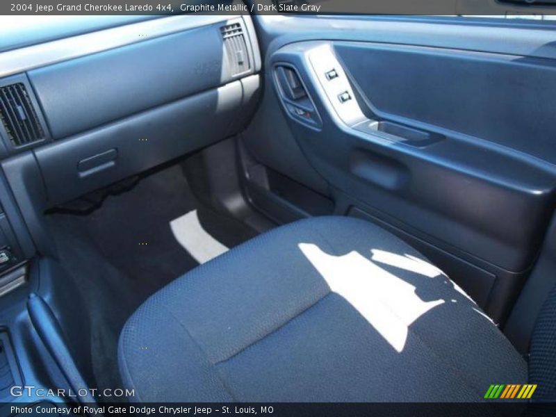 Graphite Metallic / Dark Slate Gray 2004 Jeep Grand Cherokee Laredo 4x4