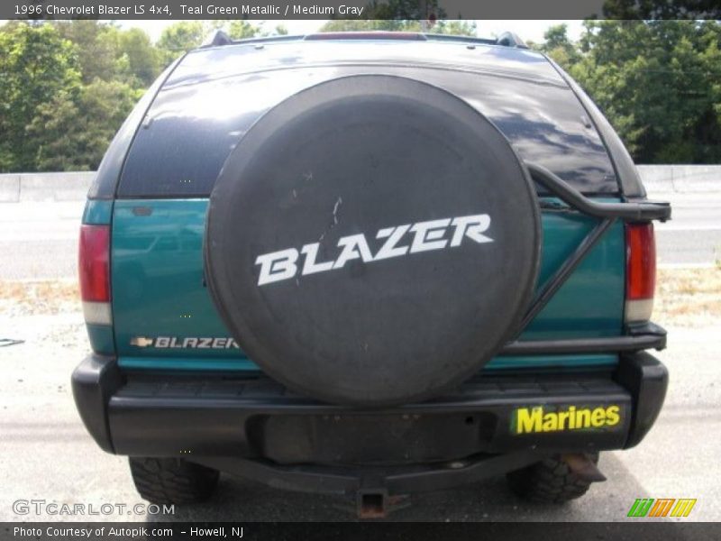 Teal Green Metallic / Medium Gray 1996 Chevrolet Blazer LS 4x4