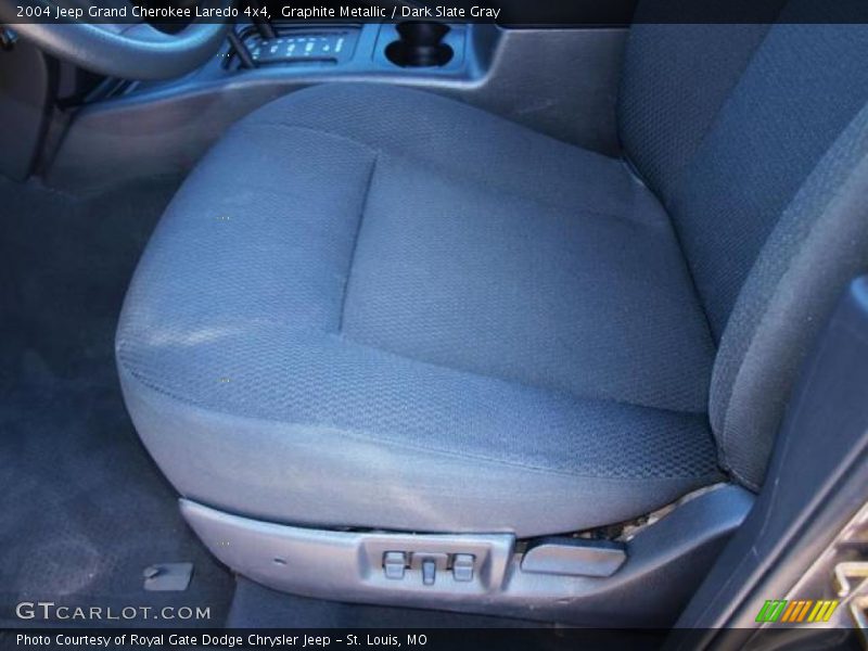 Graphite Metallic / Dark Slate Gray 2004 Jeep Grand Cherokee Laredo 4x4