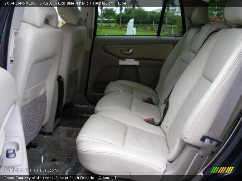 Nautic Blue Metallic / Taupe/Light Taupe 2004 Volvo XC90 T6 AWD