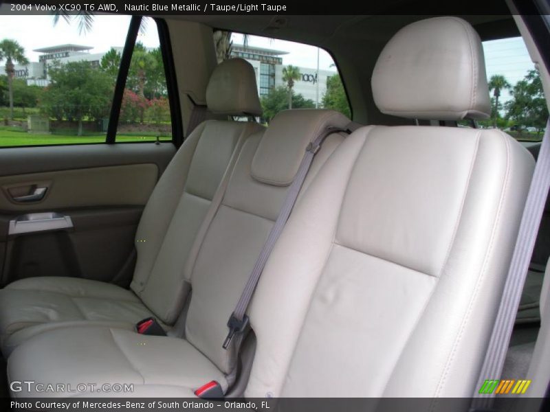 Nautic Blue Metallic / Taupe/Light Taupe 2004 Volvo XC90 T6 AWD