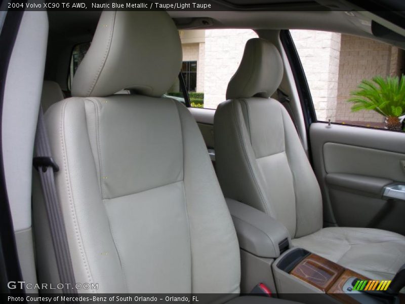 Nautic Blue Metallic / Taupe/Light Taupe 2004 Volvo XC90 T6 AWD