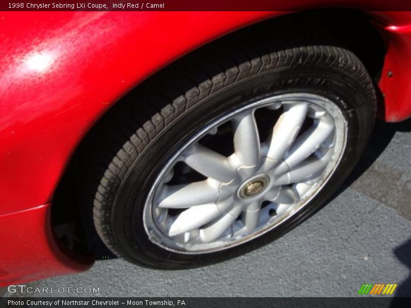 Indy Red / Camel 1998 Chrysler Sebring LXi Coupe