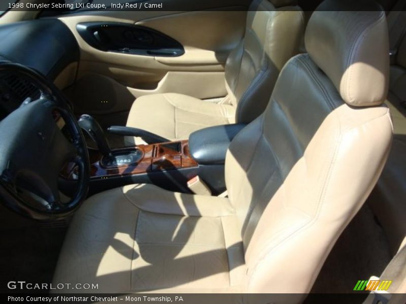 Indy Red / Camel 1998 Chrysler Sebring LXi Coupe