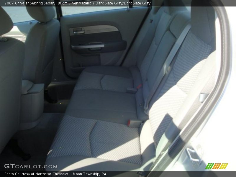 Bright Silver Metallic / Dark Slate Gray/Light Slate Gray 2007 Chrysler Sebring Sedan