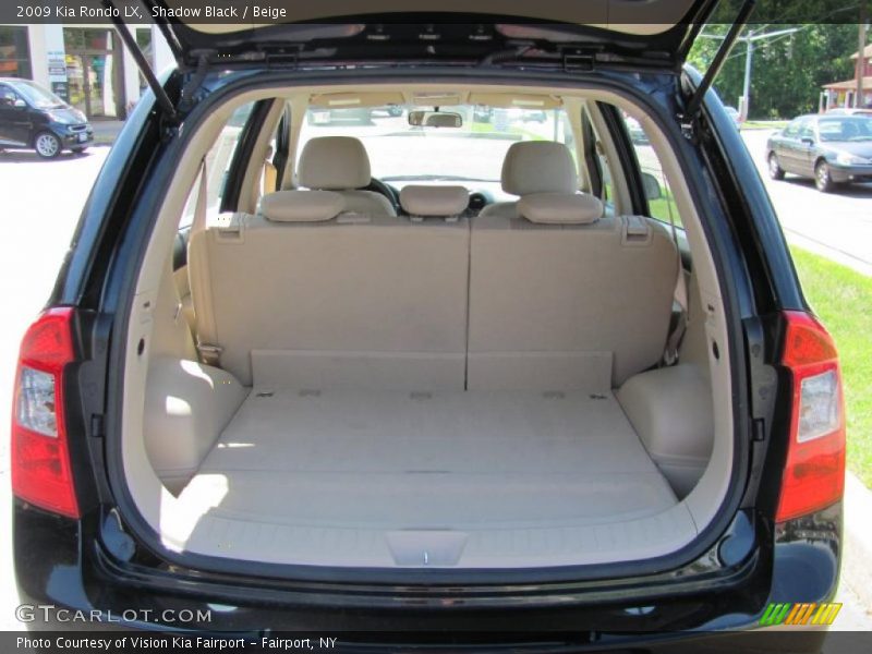 Shadow Black / Beige 2009 Kia Rondo LX