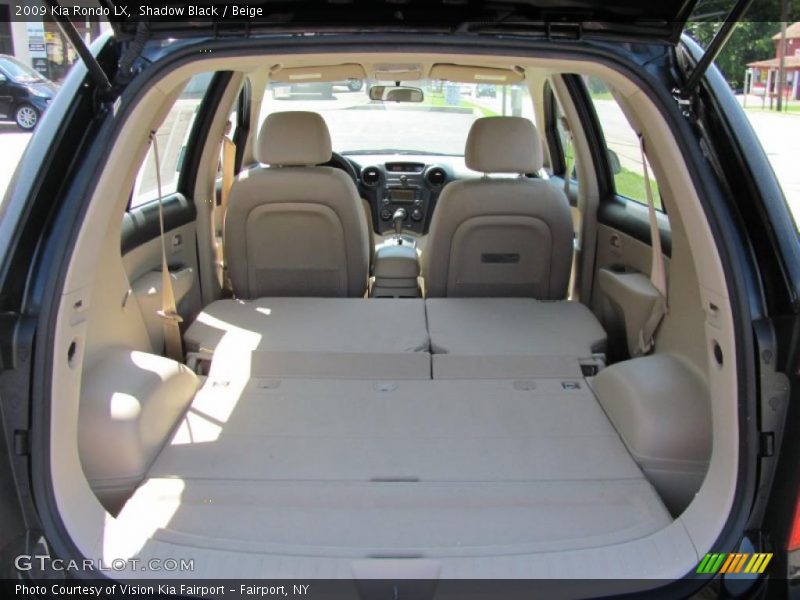 Shadow Black / Beige 2009 Kia Rondo LX