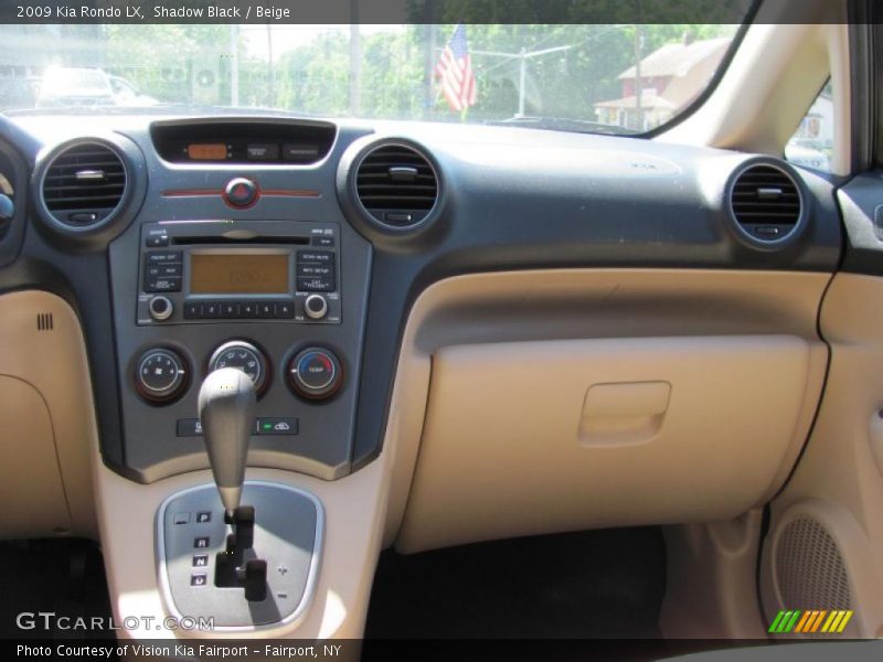 Shadow Black / Beige 2009 Kia Rondo LX