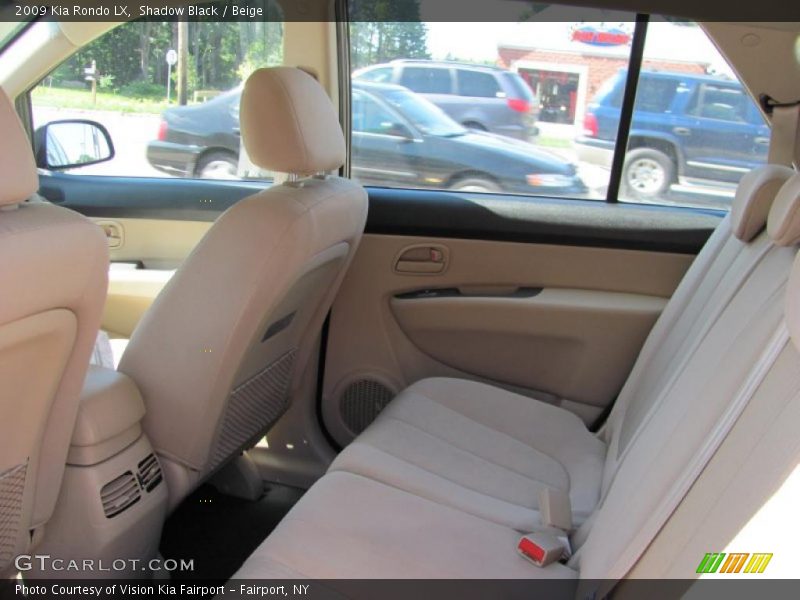 Shadow Black / Beige 2009 Kia Rondo LX