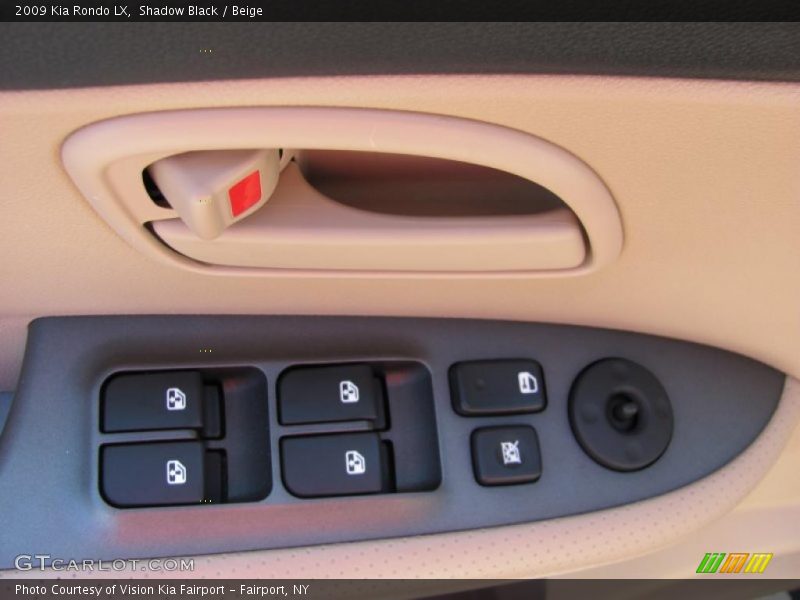 Shadow Black / Beige 2009 Kia Rondo LX